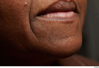 HD Face Skin Korah Wilkerson chin lips mouth skin texture…